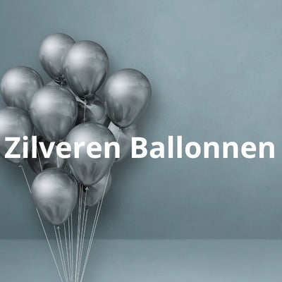 Zilveren ballonnen kopen