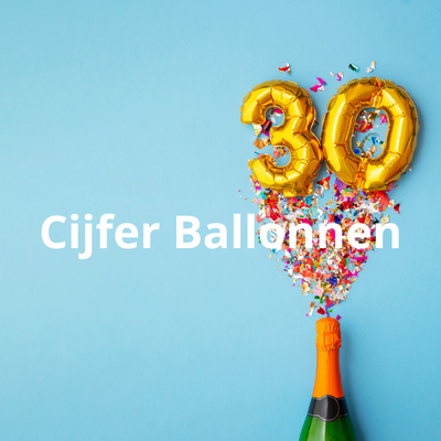 Cijferballonnen kopen