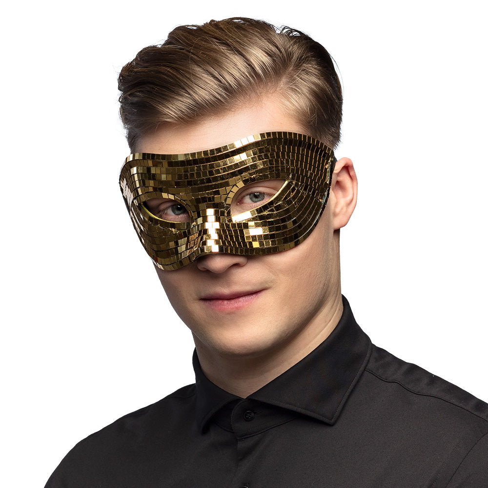 Oogmasker Disco | Goud of Zilver