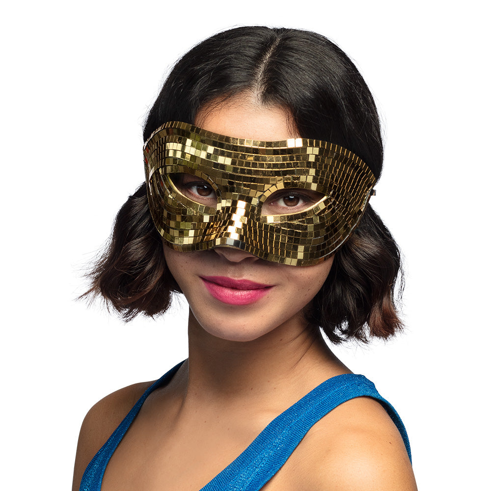 Oogmasker Disco | Goud of Zilver