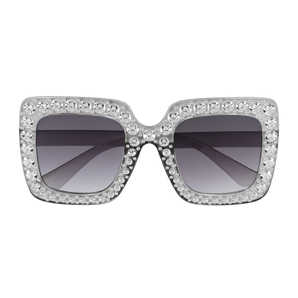Set Disco (diadeem, partybril, ketting, ring en oorbellen)