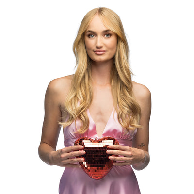 Discobal hart rood (19 cm)