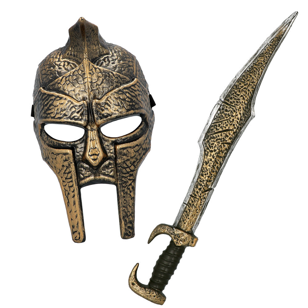 Set Spartan (masker en zwaard)