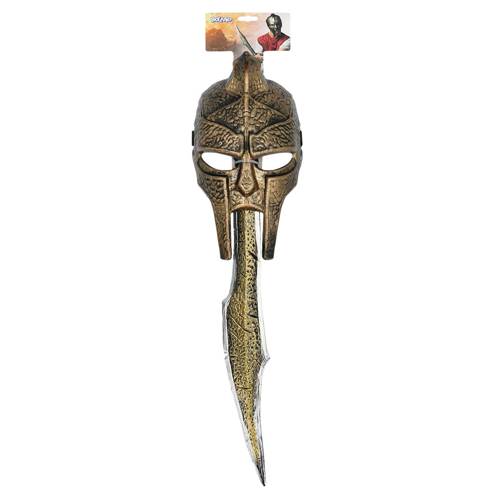 Set Spartan (masker en zwaard)