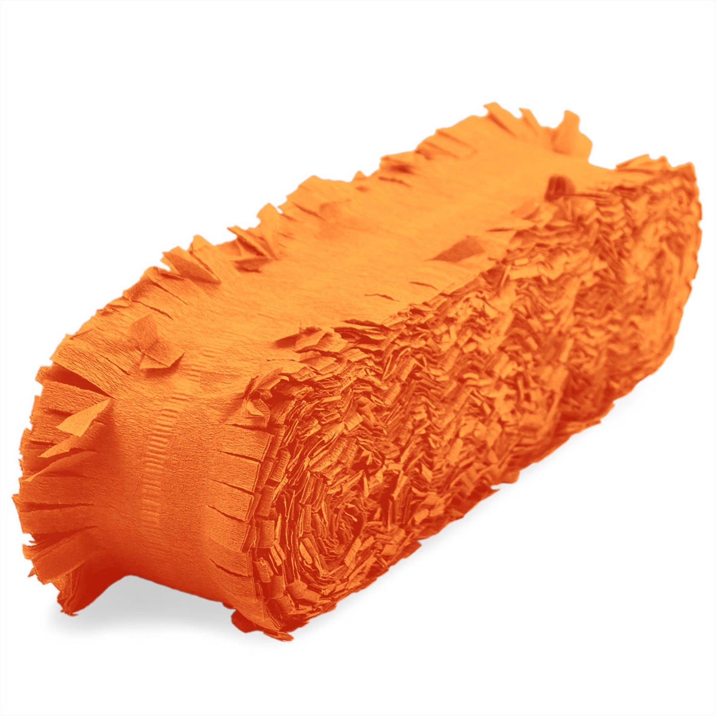 Oranje Crepe Papier Slinger - 24 meter
