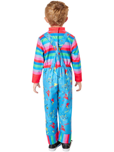 Chucky Kostuum Kinderen (2–3 jaar & 3–4 jaar) | Jumpsuit + Speelgoedmes