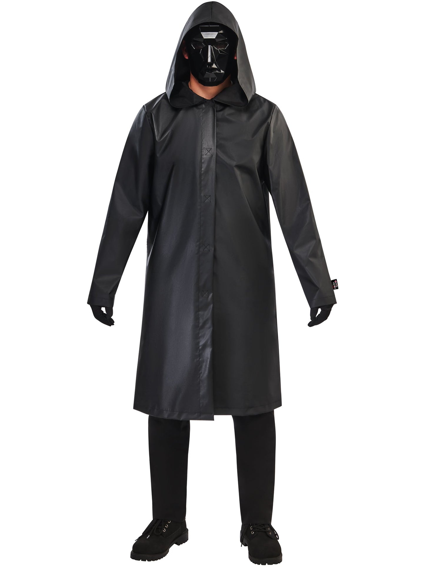 Squid Game Front Man Deluxe Kostuum | Jas, Masker & Handschoenen