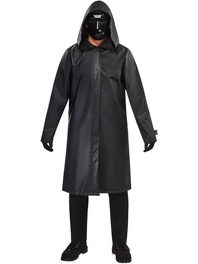 Kwartet Deal – Squid Game Bewakers + Front Man | 4-Persoons Kostuumset