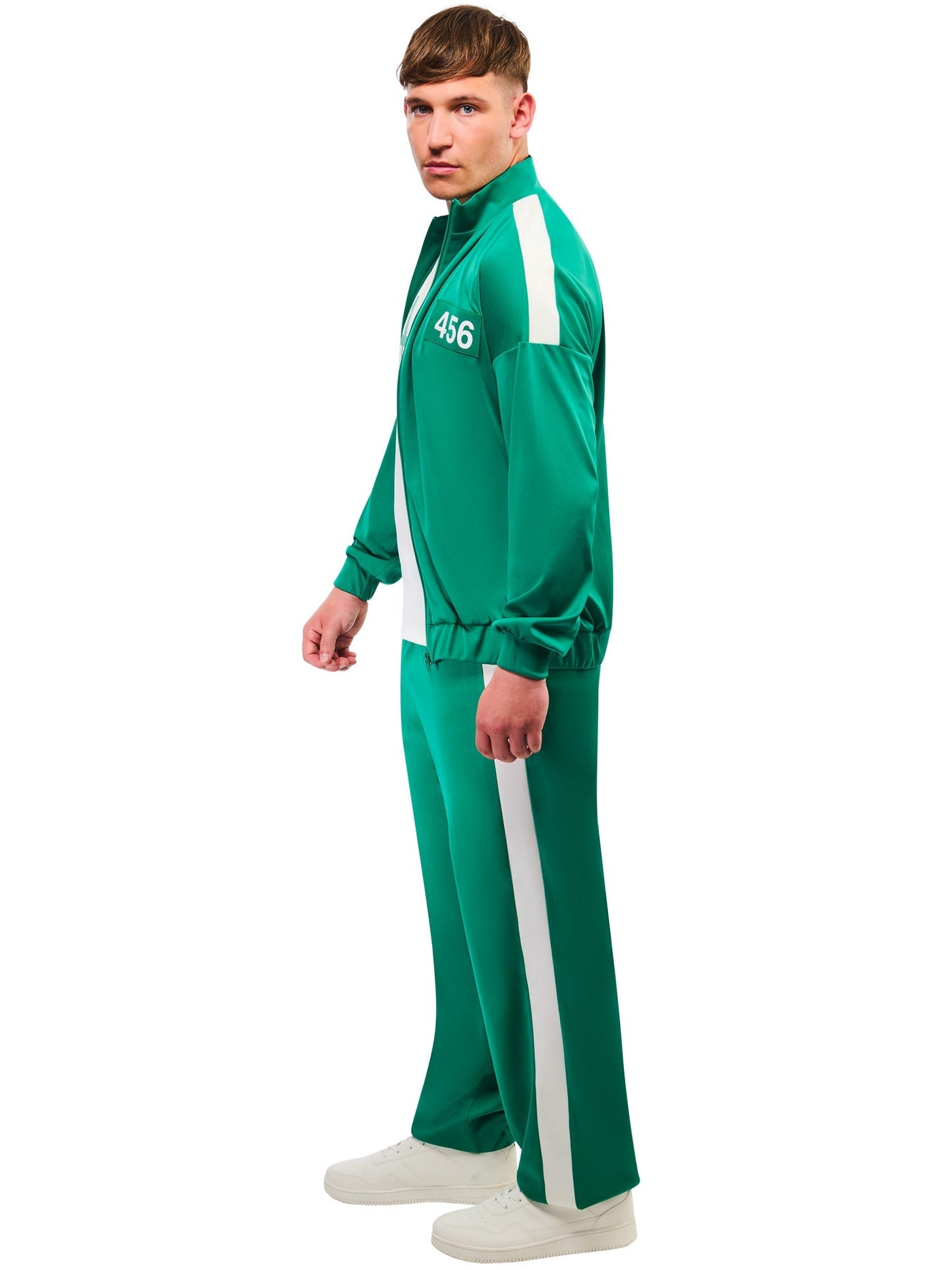 Squid Game Player 456 Deluxe Trainingspak Compleet Shirt Broek & Jas