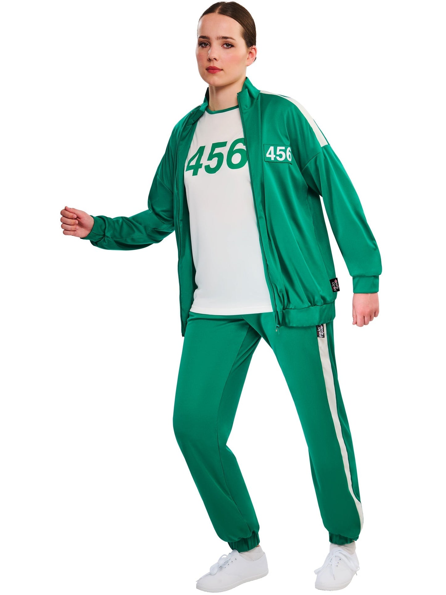 Squid Game Player 456 Deluxe Trainingspak Compleet Shirt Broek & Jas
