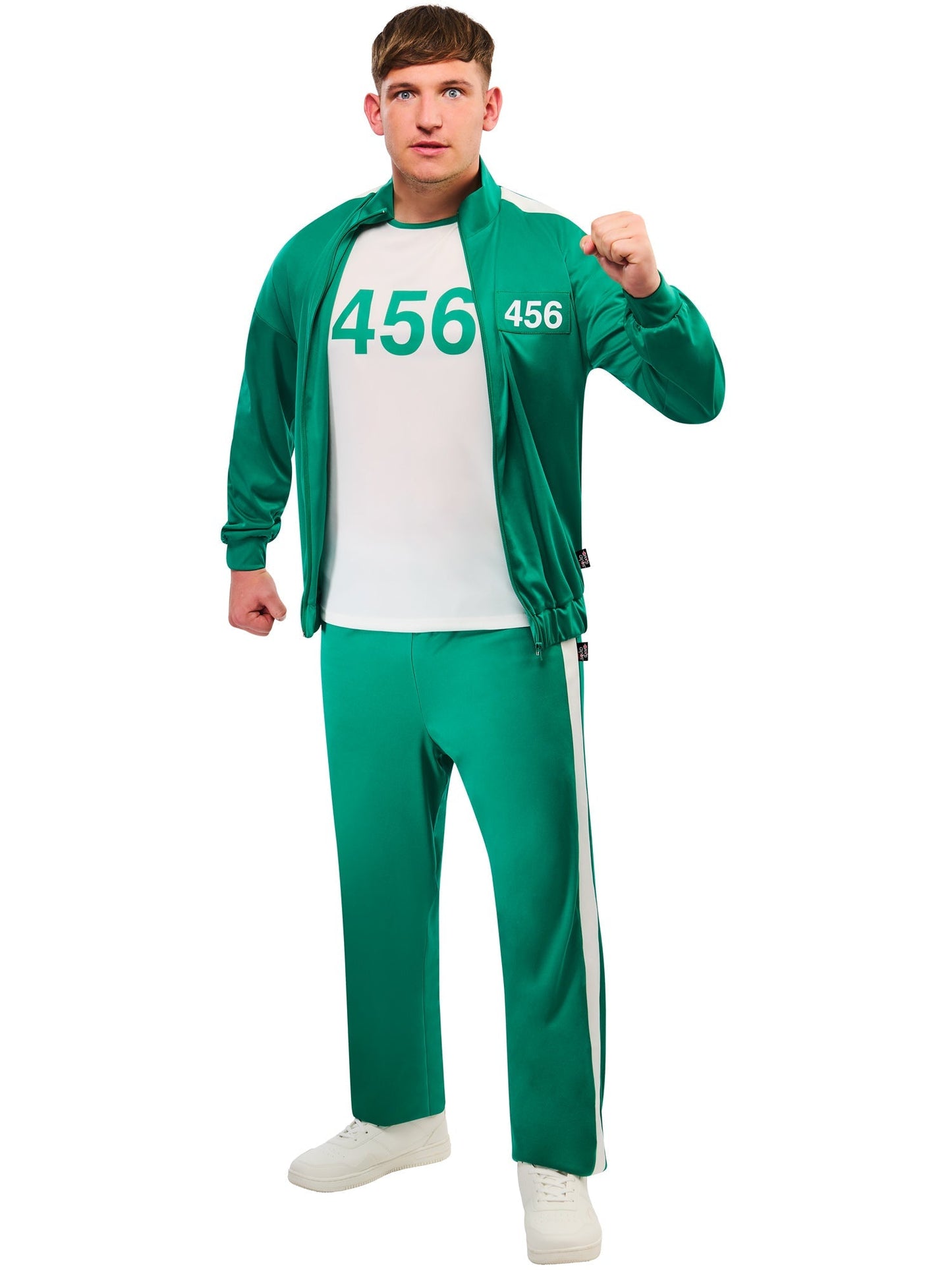 Squid Game Player 456 Deluxe Trainingspak Compleet Shirt Broek & Jas