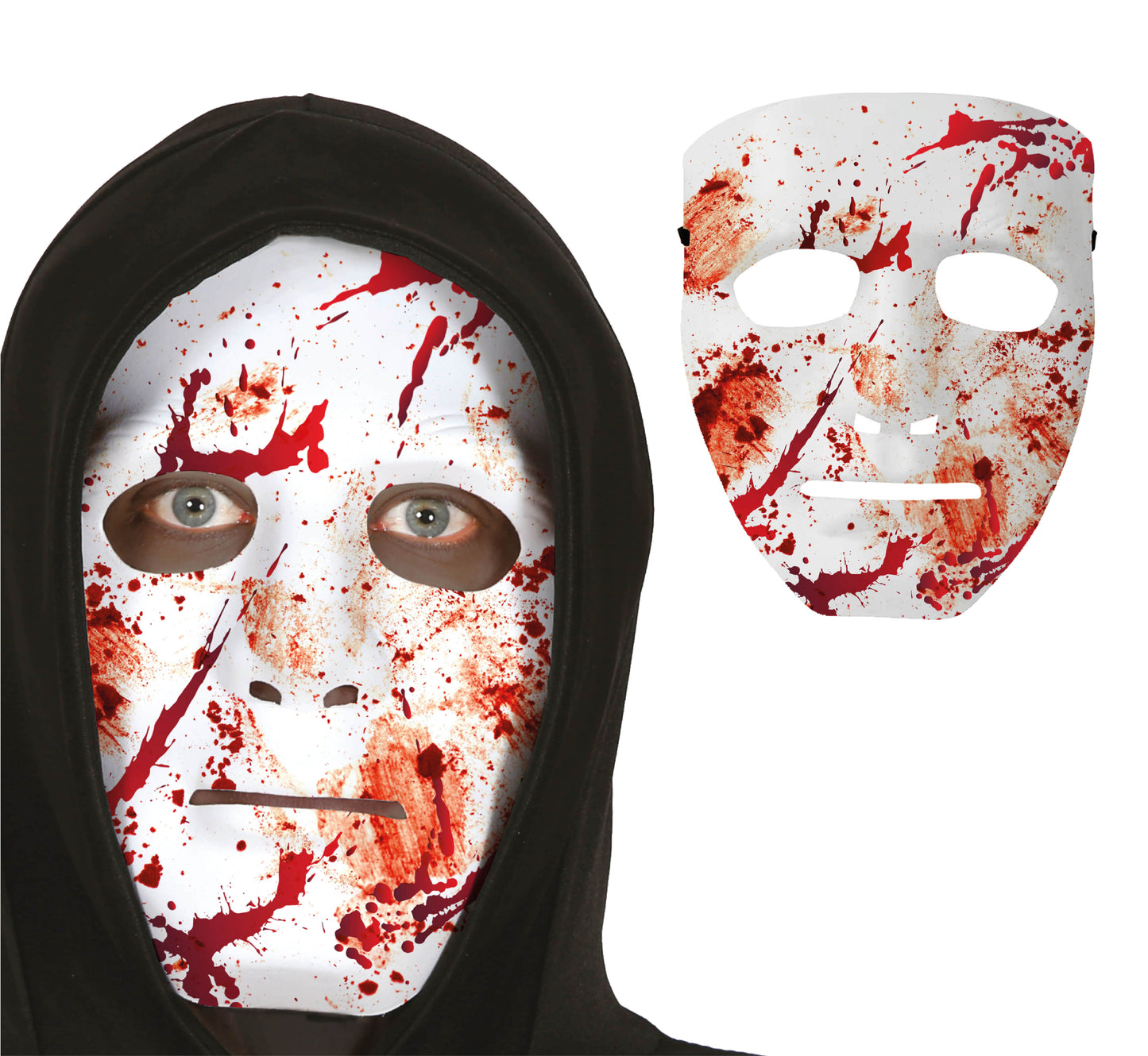Bloederig Halloween Masker – Bloody Horror Masker