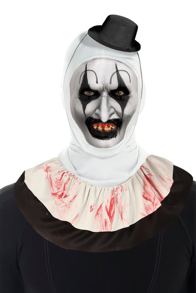 Terrifying Clown Kostuum Heren – Complete Set met Make-up, Tanden & Hoed