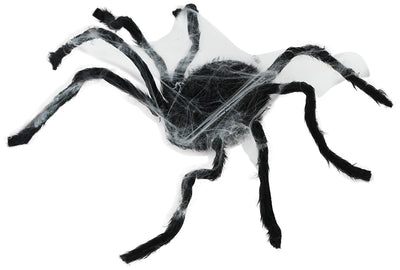 Lopende Halloween Spin – 80 cm - Met licht, geluid & bewegingssensor