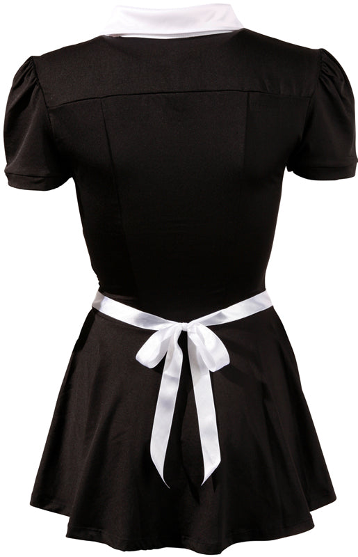 Sexy Serveerster Outfit | Zwart/Wit