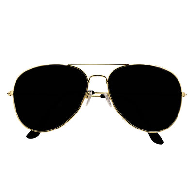 Set Piloot (partybril, badge en schouderstukken)