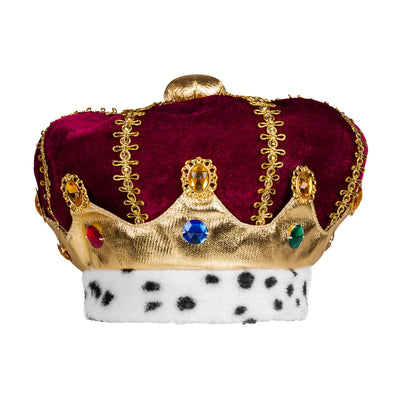 Set Majesteit kind (hoed en koningsmantel 90 cm)