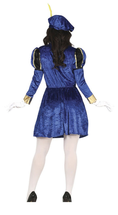 Pietenpak Kleid Blau | Kleid, Hut und Gürtel
