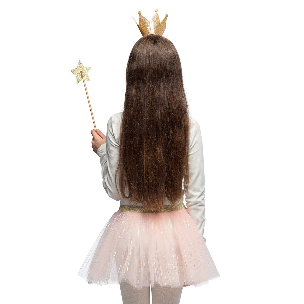 Set Fairy prinses (diadeem, tutu en stafje)