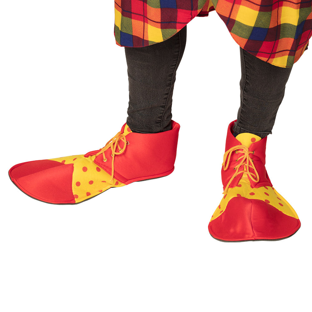 Stoffen Clownsschoenen (One Size)
