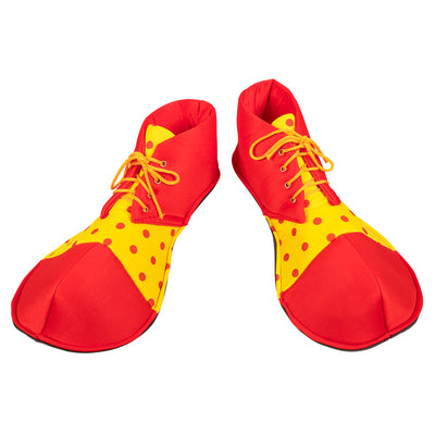 Stoffen Clownsschoenen (One Size)
