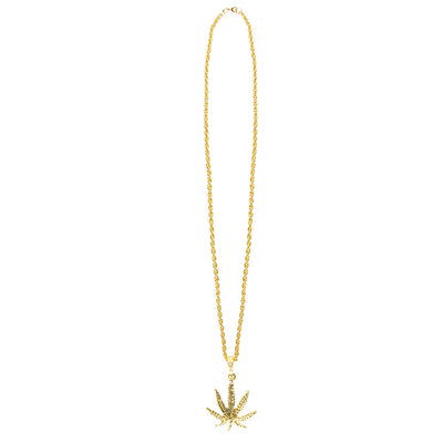 Ketting Wietplant | Unisex | Goud