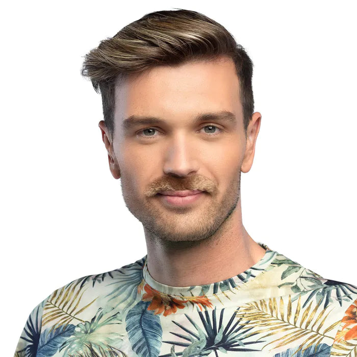 6er Schnurrbart-Set | Natürlich