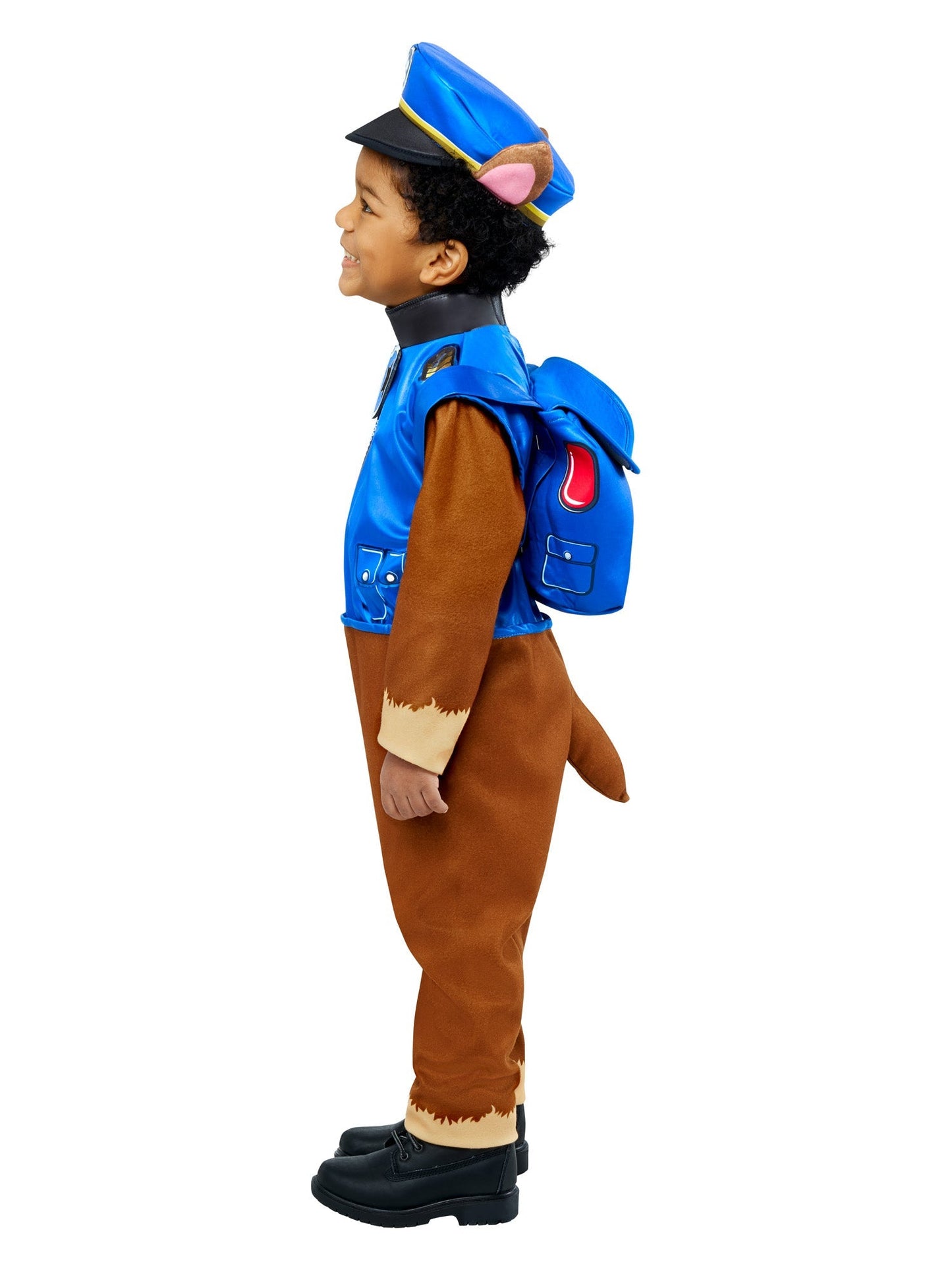 Paw Patrol Chase Kostuum Peuter | Jumpsuit, Hoed & Rugzak