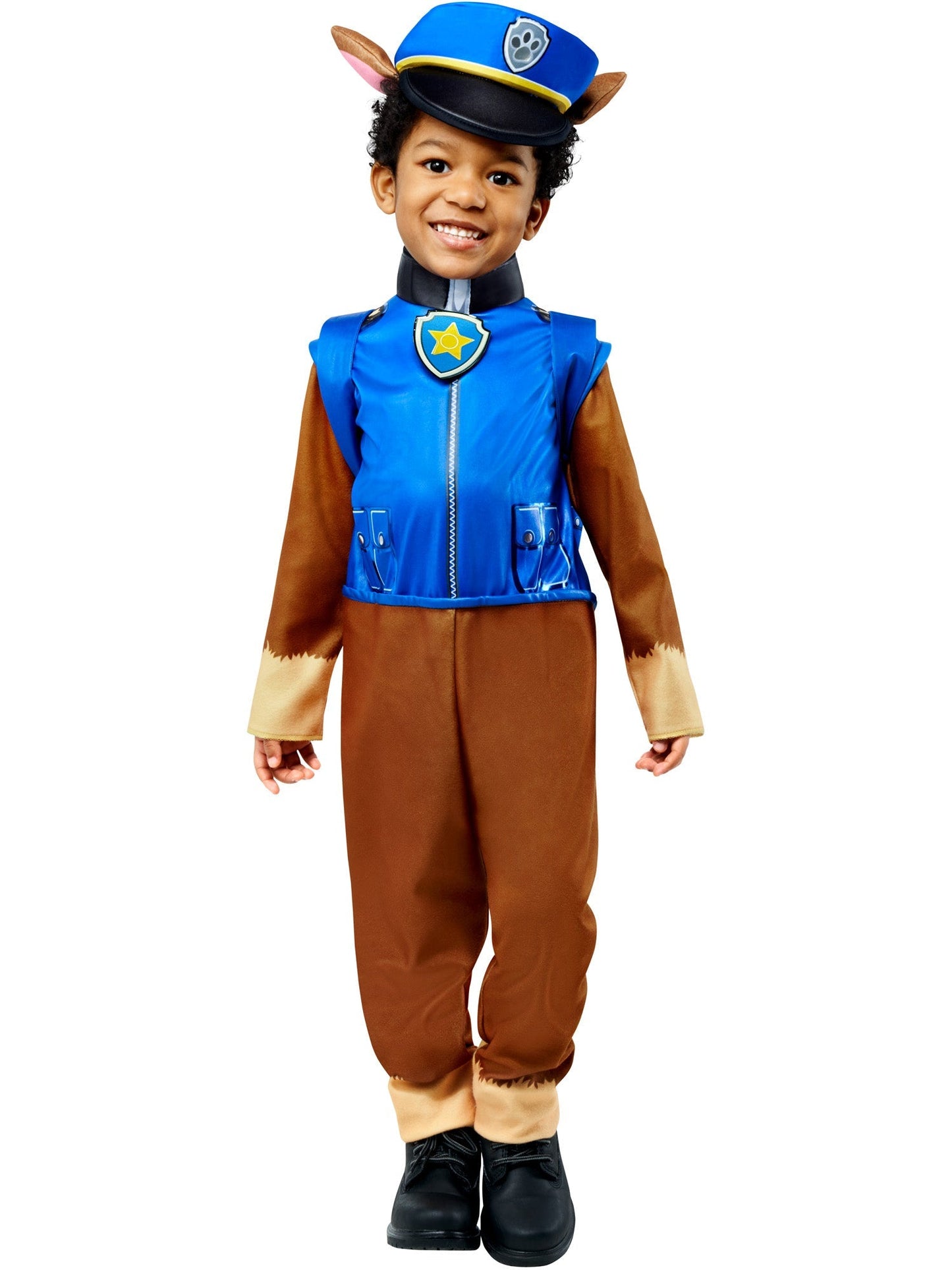 Paw Patrol Chase Kostuum Peuter | Jumpsuit, Hoed & Rugzak