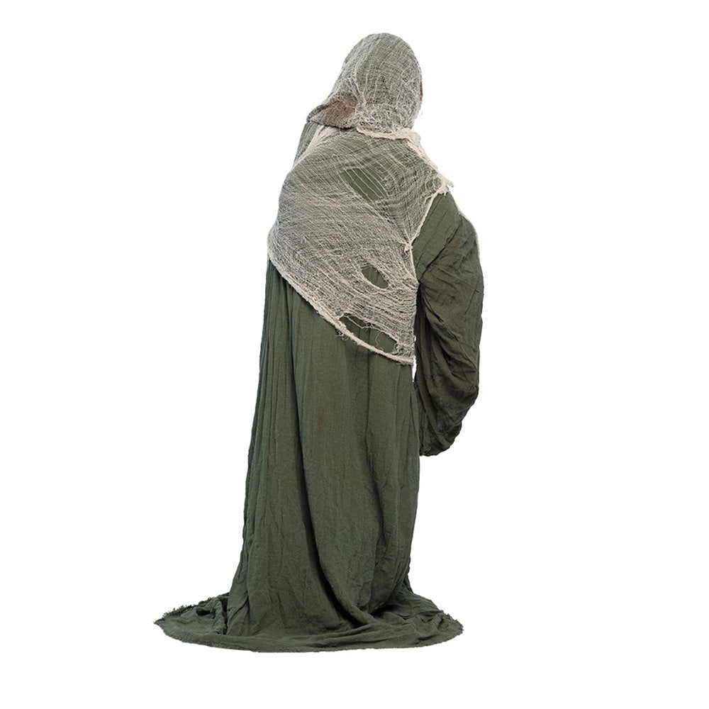 Standdeko Hexe Andromeda – 153 cm mit Licht, Sound und Bewegung