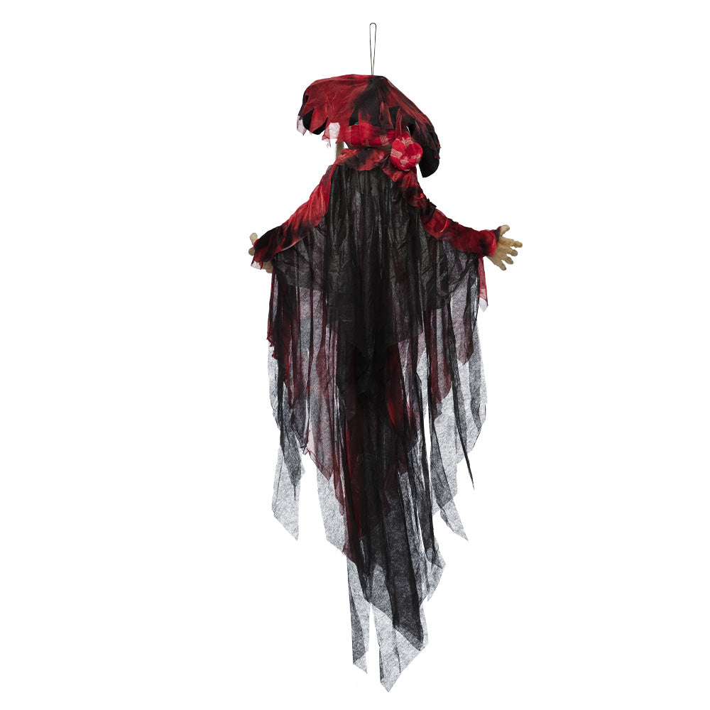 Hangdecoratie Miss Ghost Pirate – 160 cm met Licht, Geluid en Geluidsensor