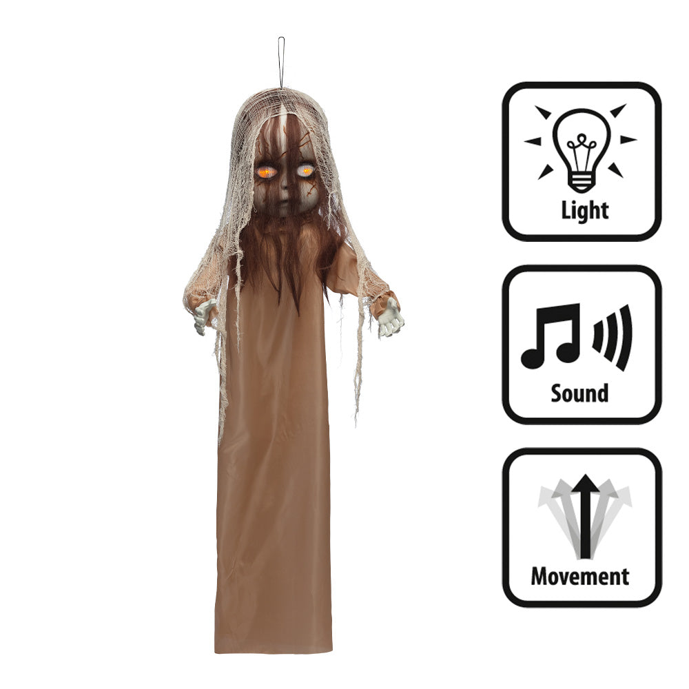Hangdecoratie Cry Baby – 160 cm met Licht, Geluid en Beweging
