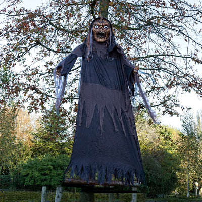 Halloween Decoratie | Reusachtige Zombieheks (350cm)