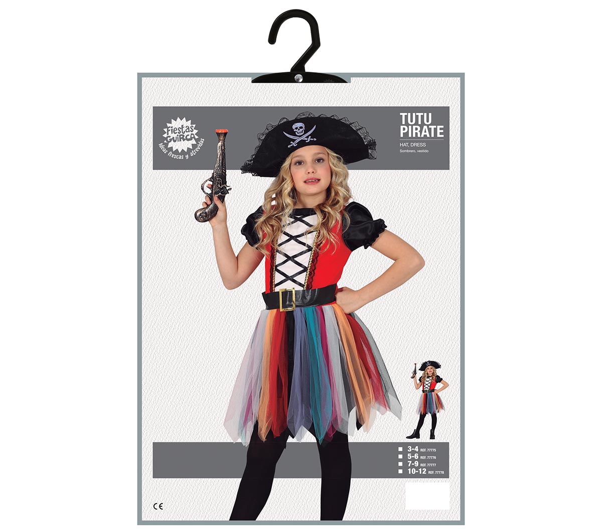 Piratekostuum Meisje