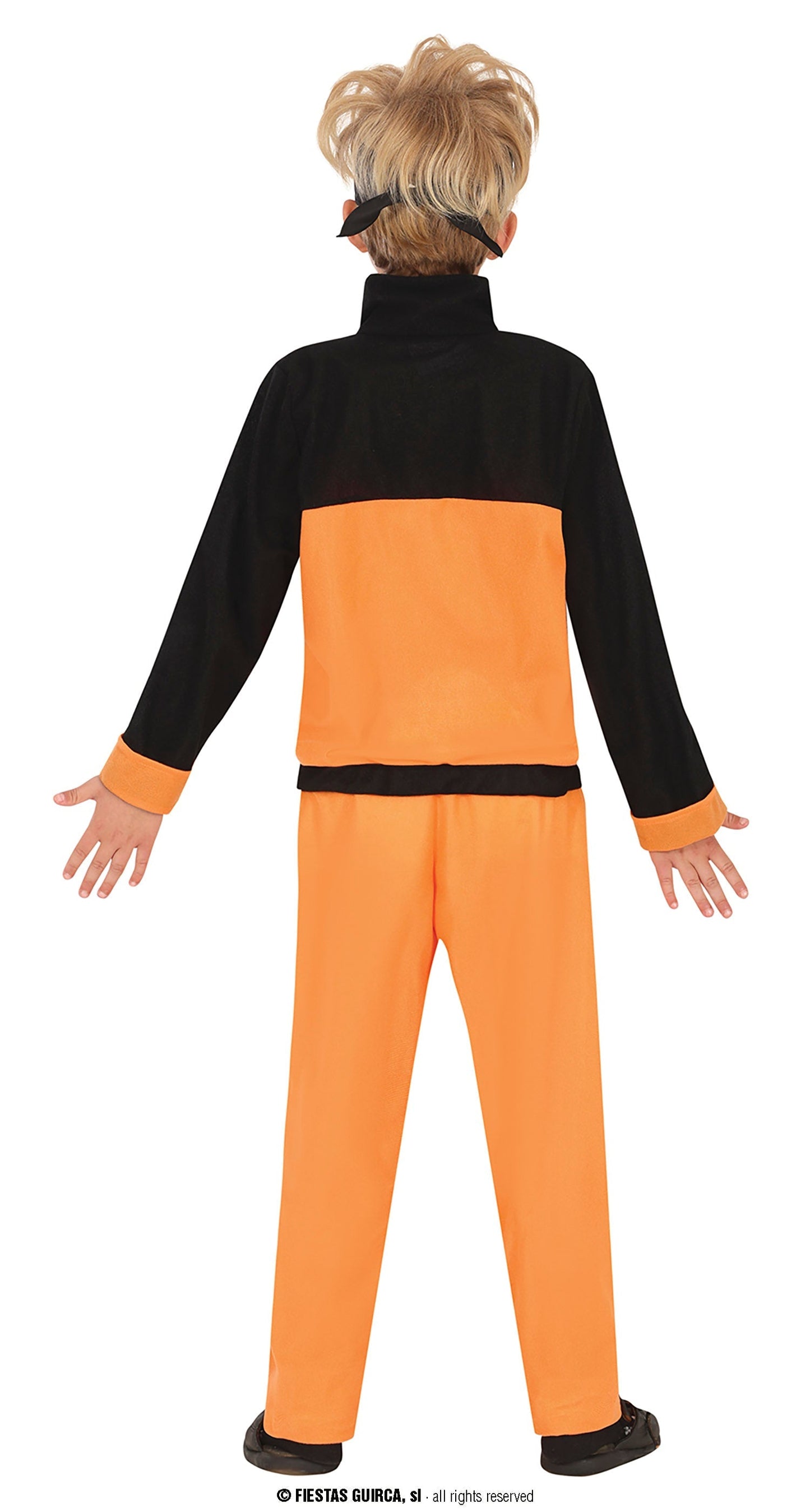 Ninja Naruto Kostuum Jongen Oranje Zwart