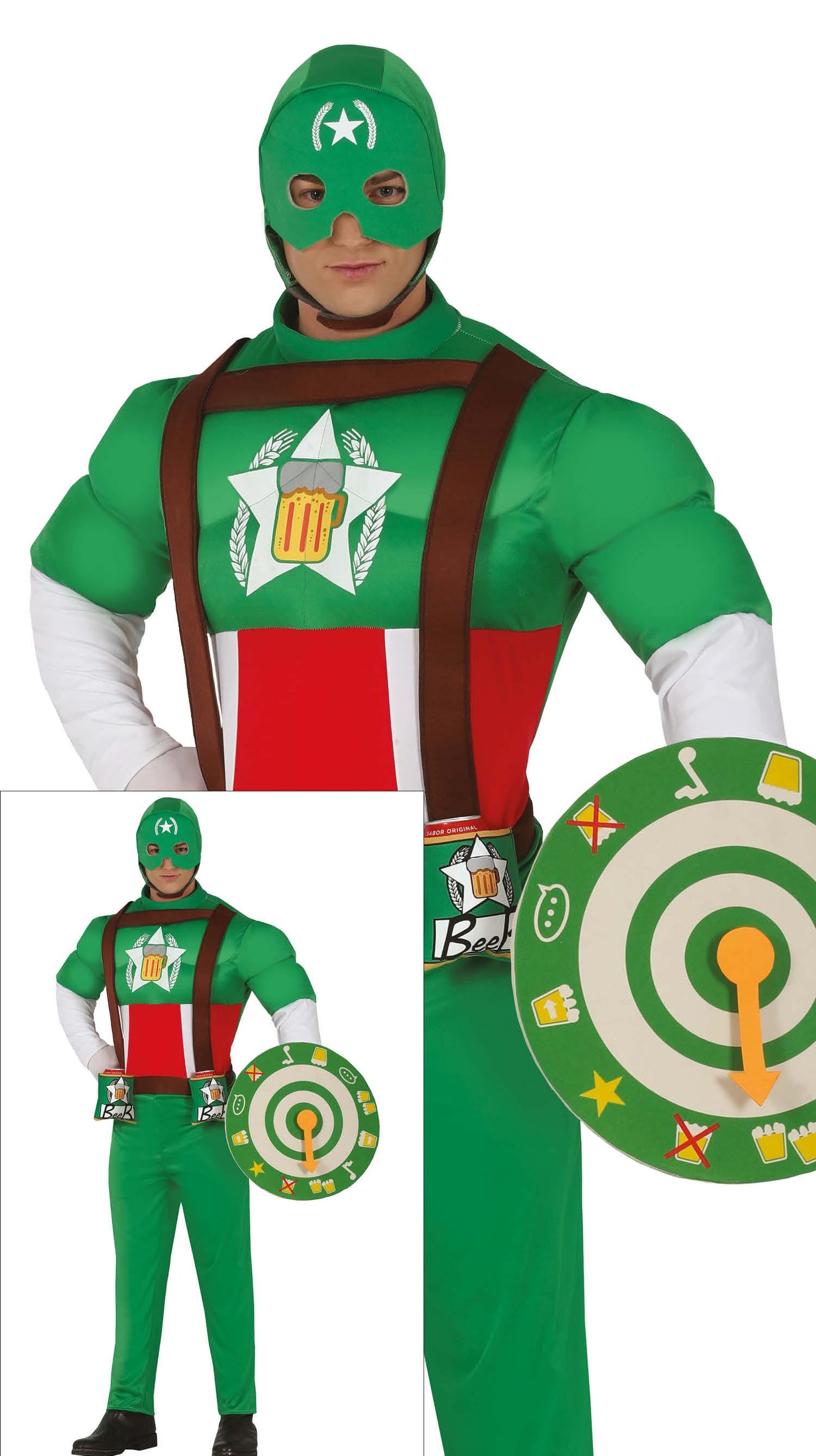 Bierkapitein Kostuum Heren