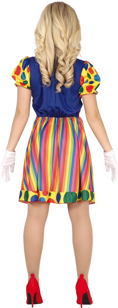 Clownskostüm für Damen – Fröhliches Clownskostüm