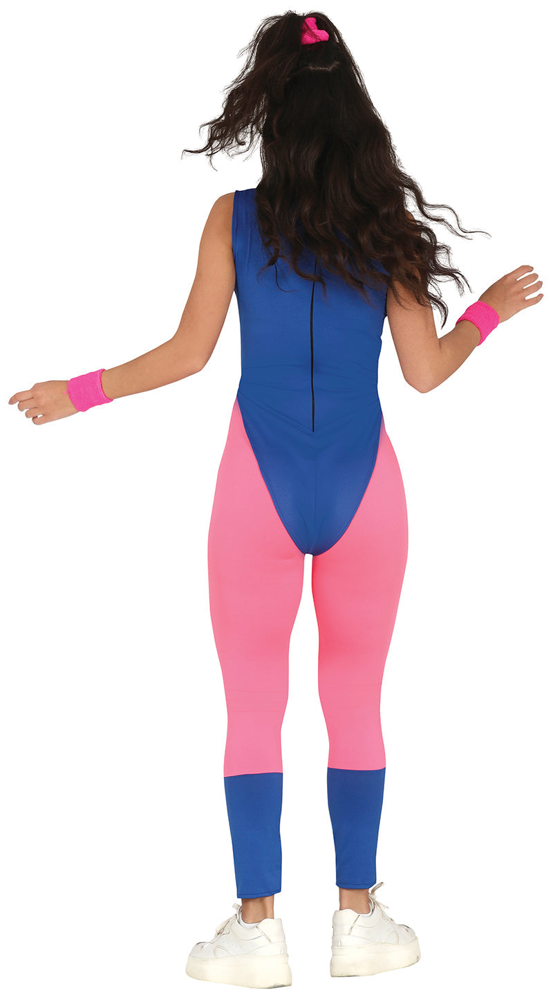 Sporter Kostuum Dames 80's Gymnast