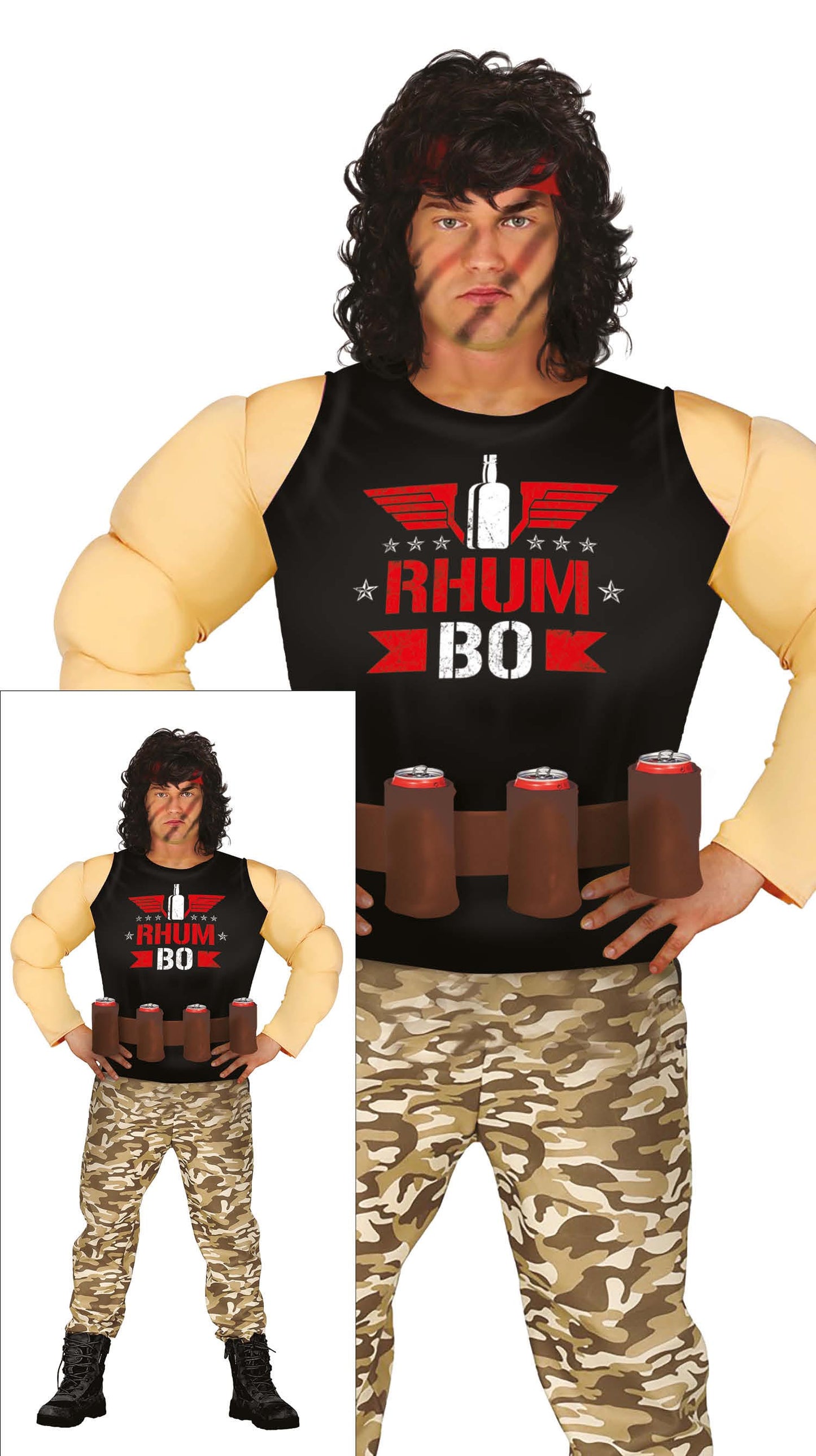 Rhum-Bo Kostuum Heren | T-shirt & Broek