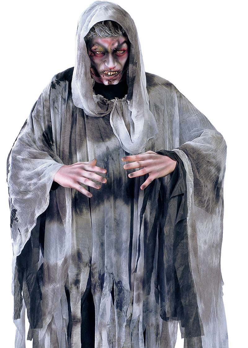 Spirit of the Wind Kostuum – Horror Geest Tuniek met Capuchon One Size