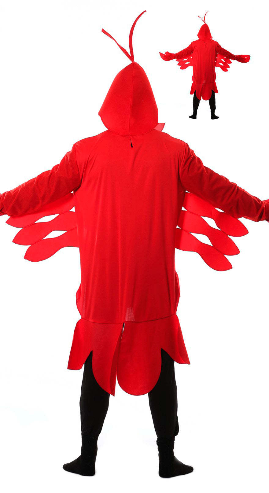 Kreeft Kostuum Rood Heren