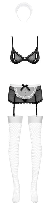 Sexy Dienstmeisje Kostuum