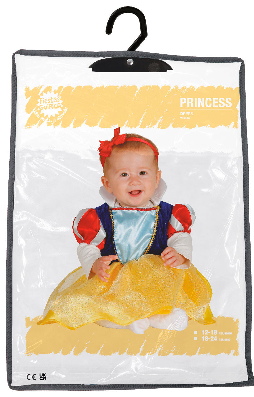 Prinsessen Kostuum Sneeuwwitje Baby | Jurk