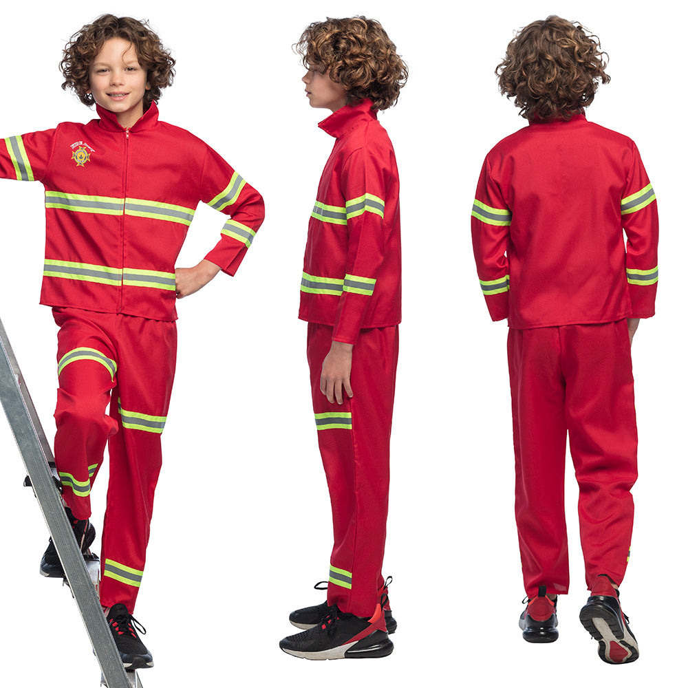 Feuerwehrmann Kostüm für Kinder