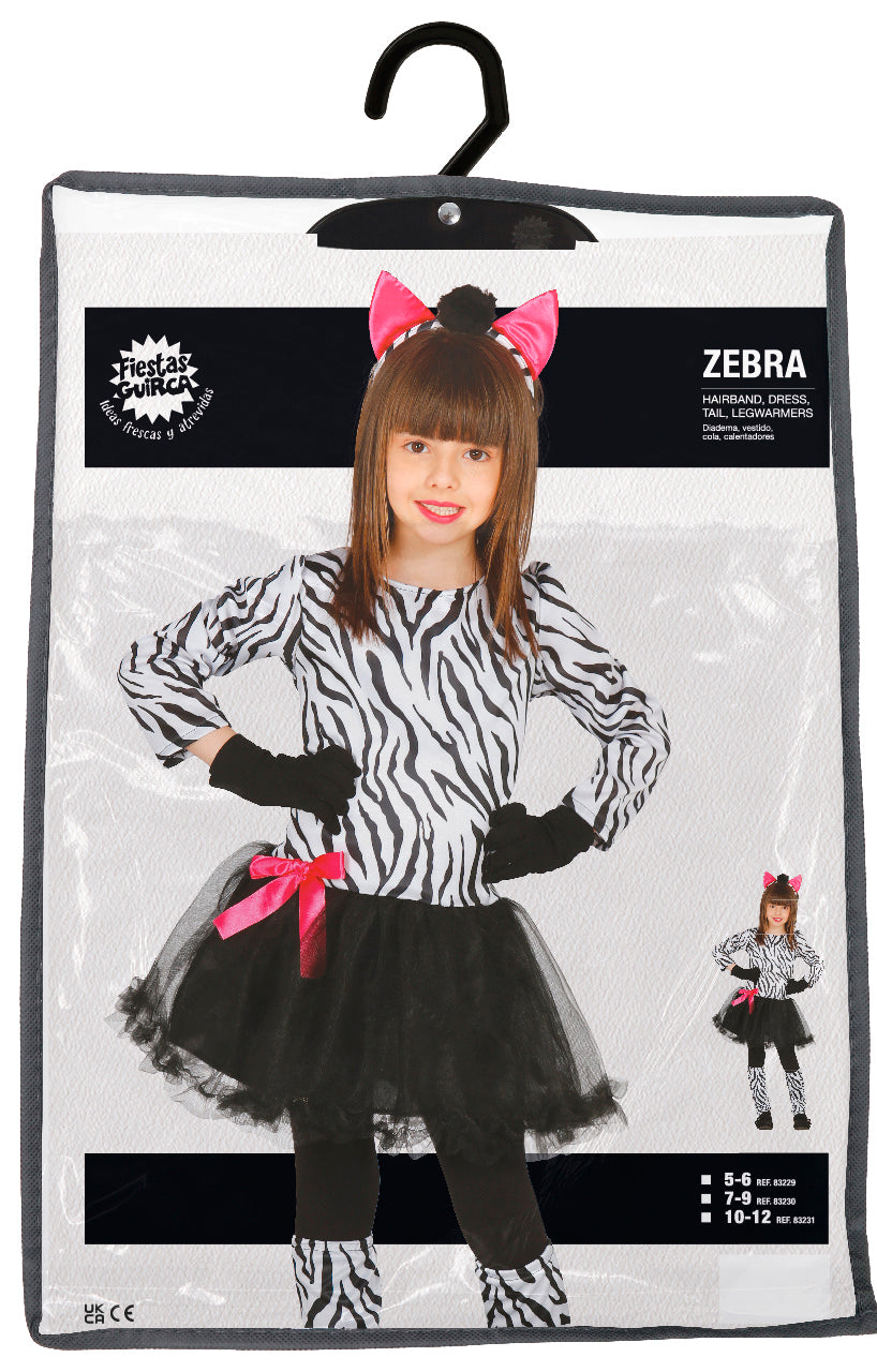 Zebra jurkje meisje