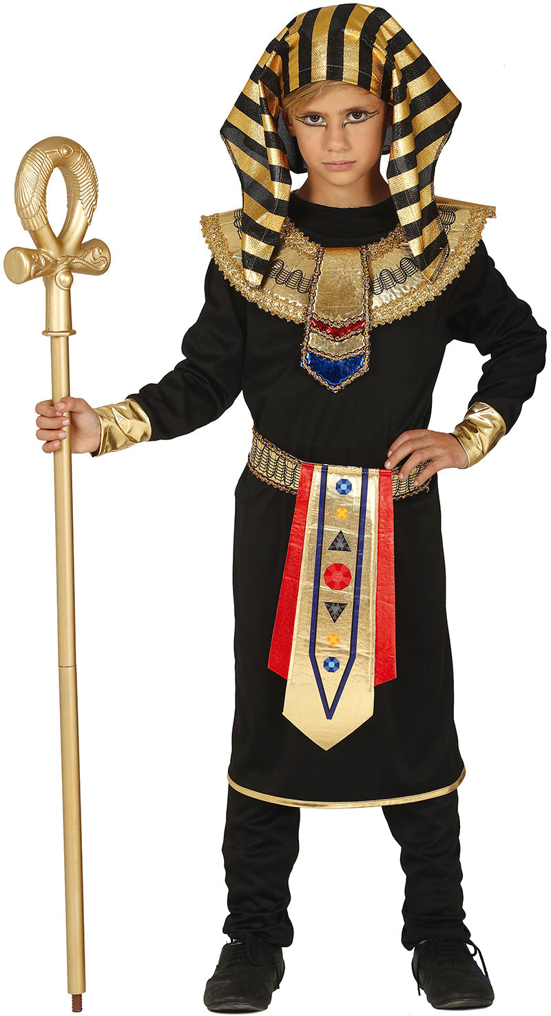 Farao Kostuum Zwart Kind