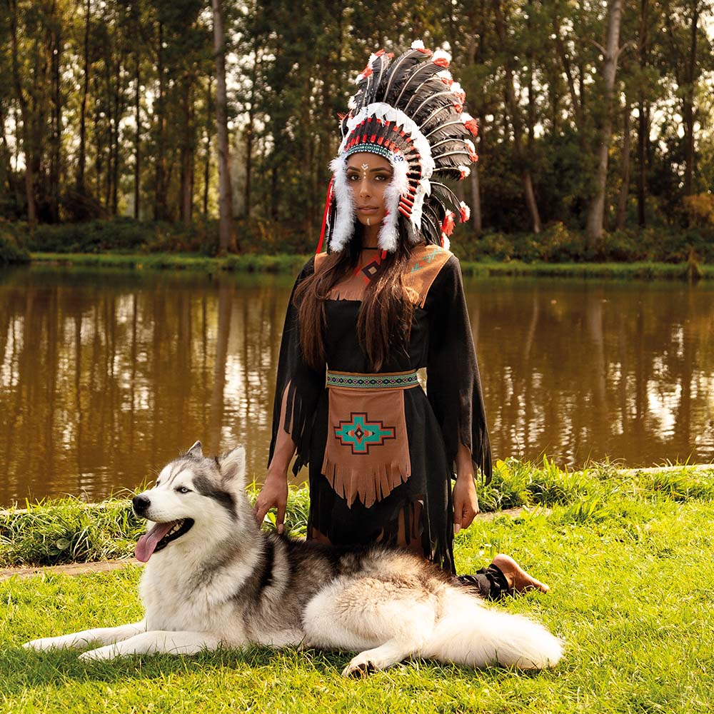 Indianen Kostuum Voor Dames | She-wolf