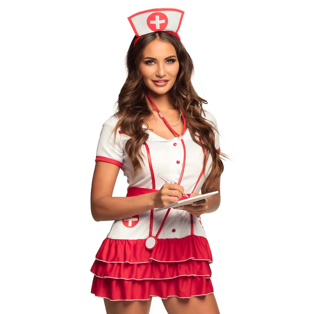 Krankenschwester Kostüm für Damen | Krankenhaus-Hottie