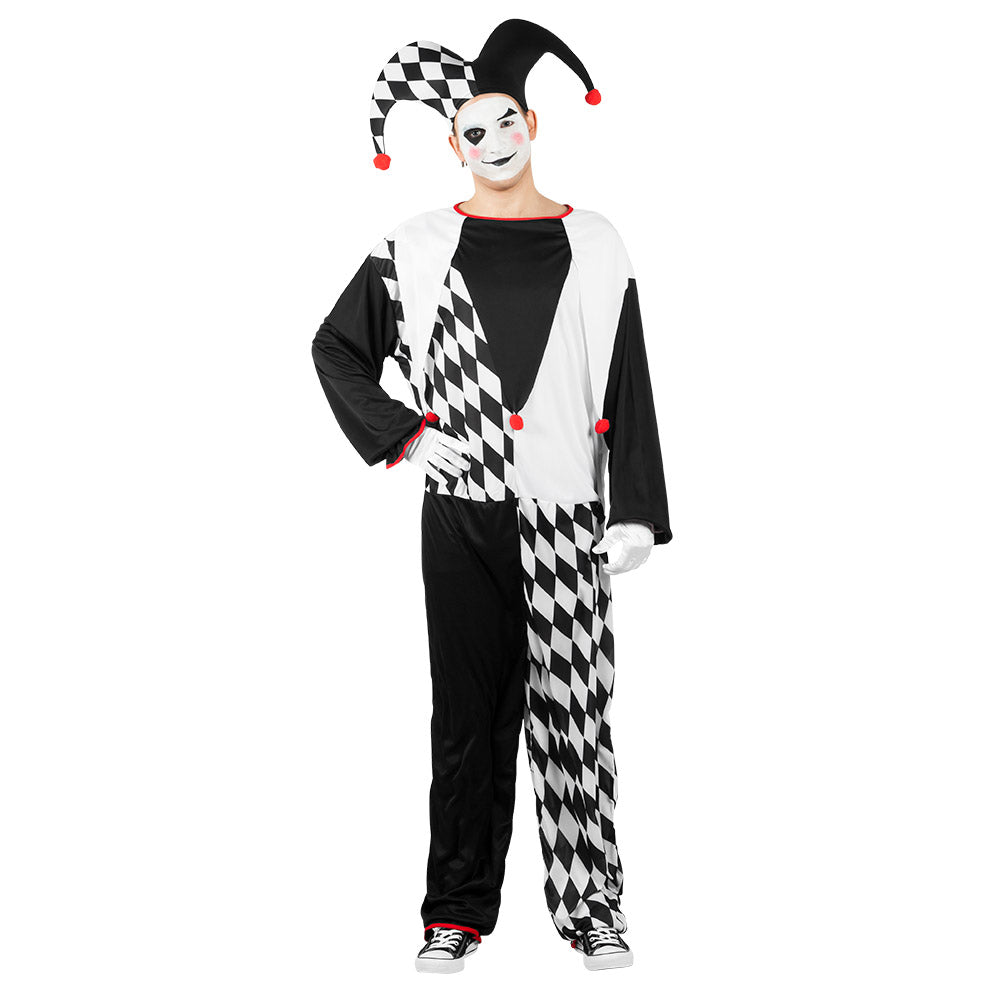 Clownkostuum | Voor Heren | Jester