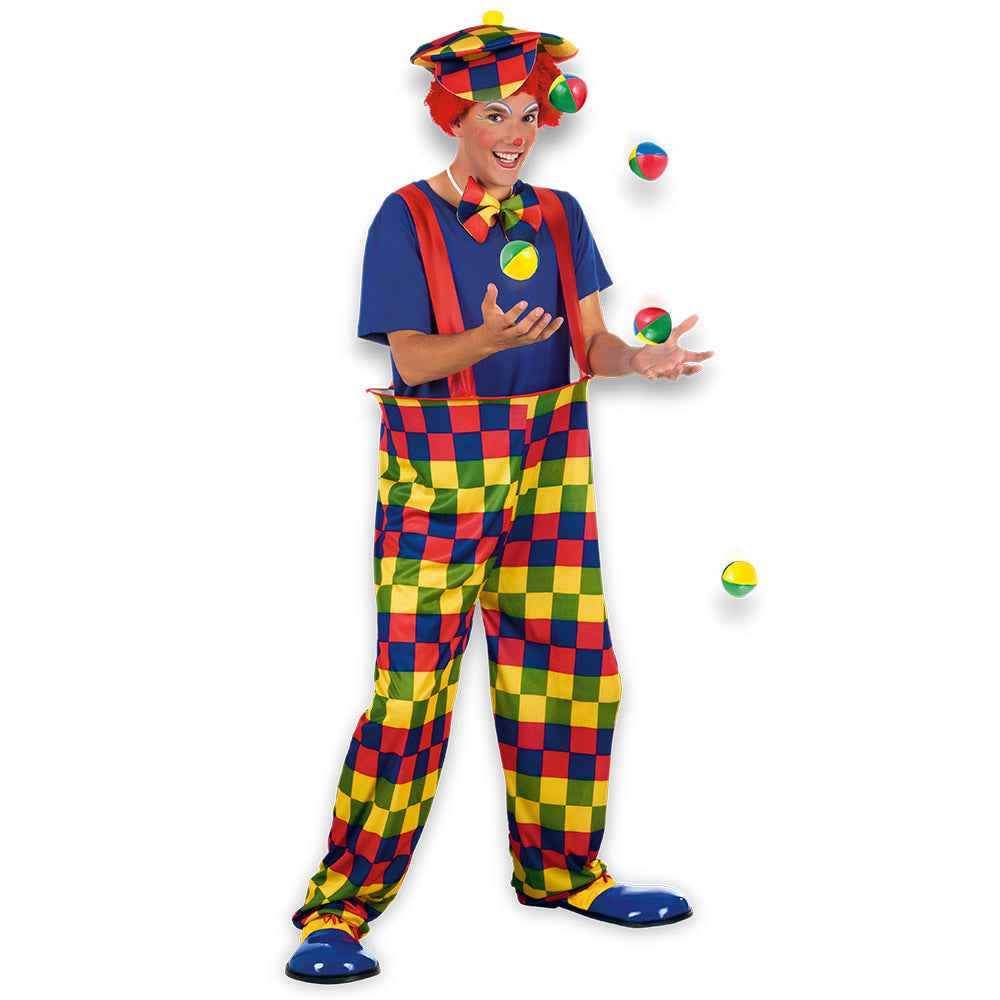 Clownkostüm | Für Herren | Bonbon